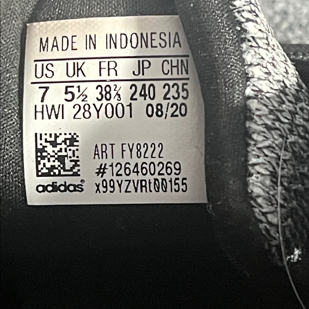 Women’s Adidas Gray/Black PureMotion Running Shoes- Size 7 - Picture 3 of 15